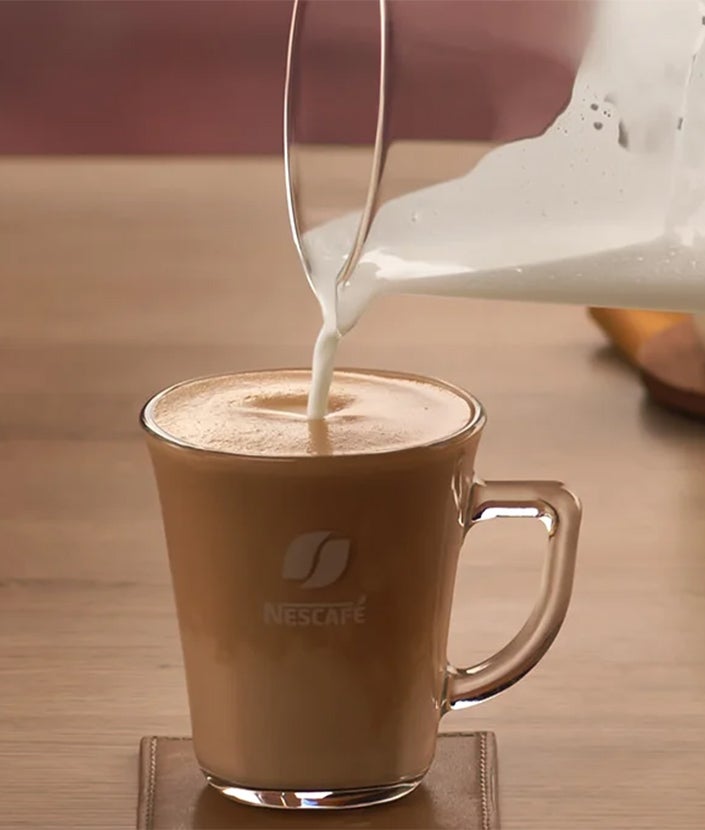 Flat White Zubereitung die richtige Mischung NESCAFÉ